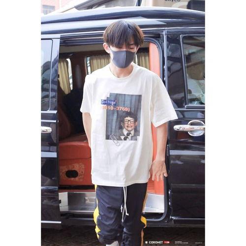 男明星同款白T恤,简约时尚，演绎不凡魅力